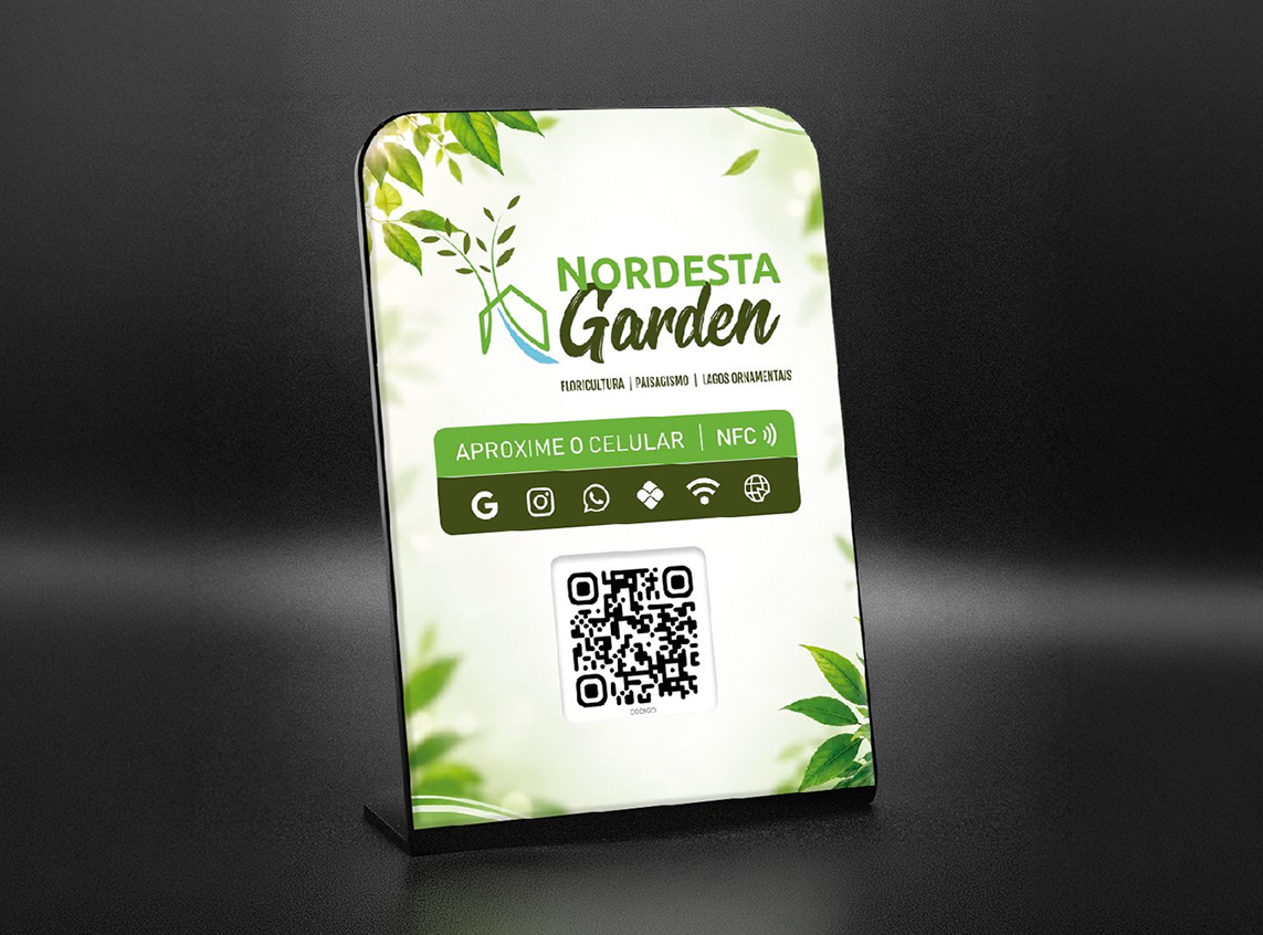 Placa NFC MultLinks Personalizada